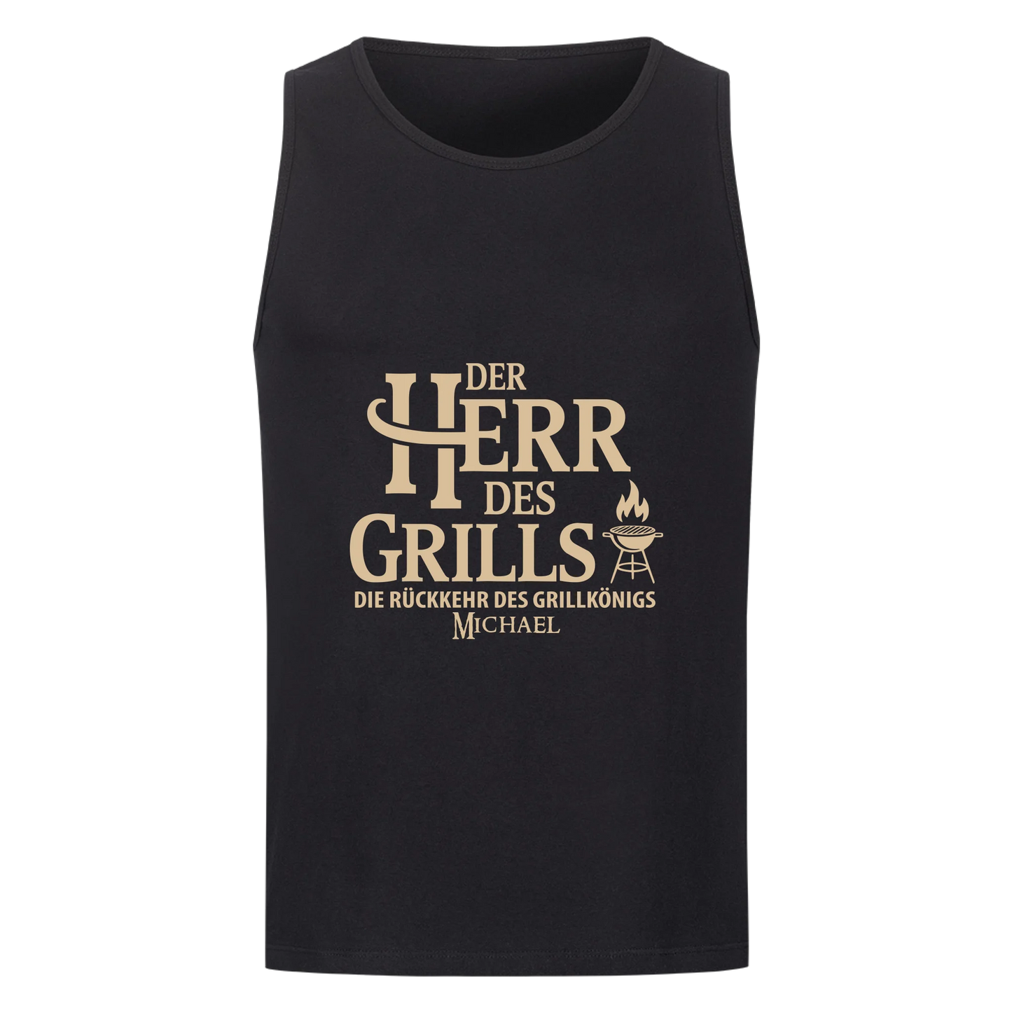 Herr des Grills 2 - Personalisierbares Shirt