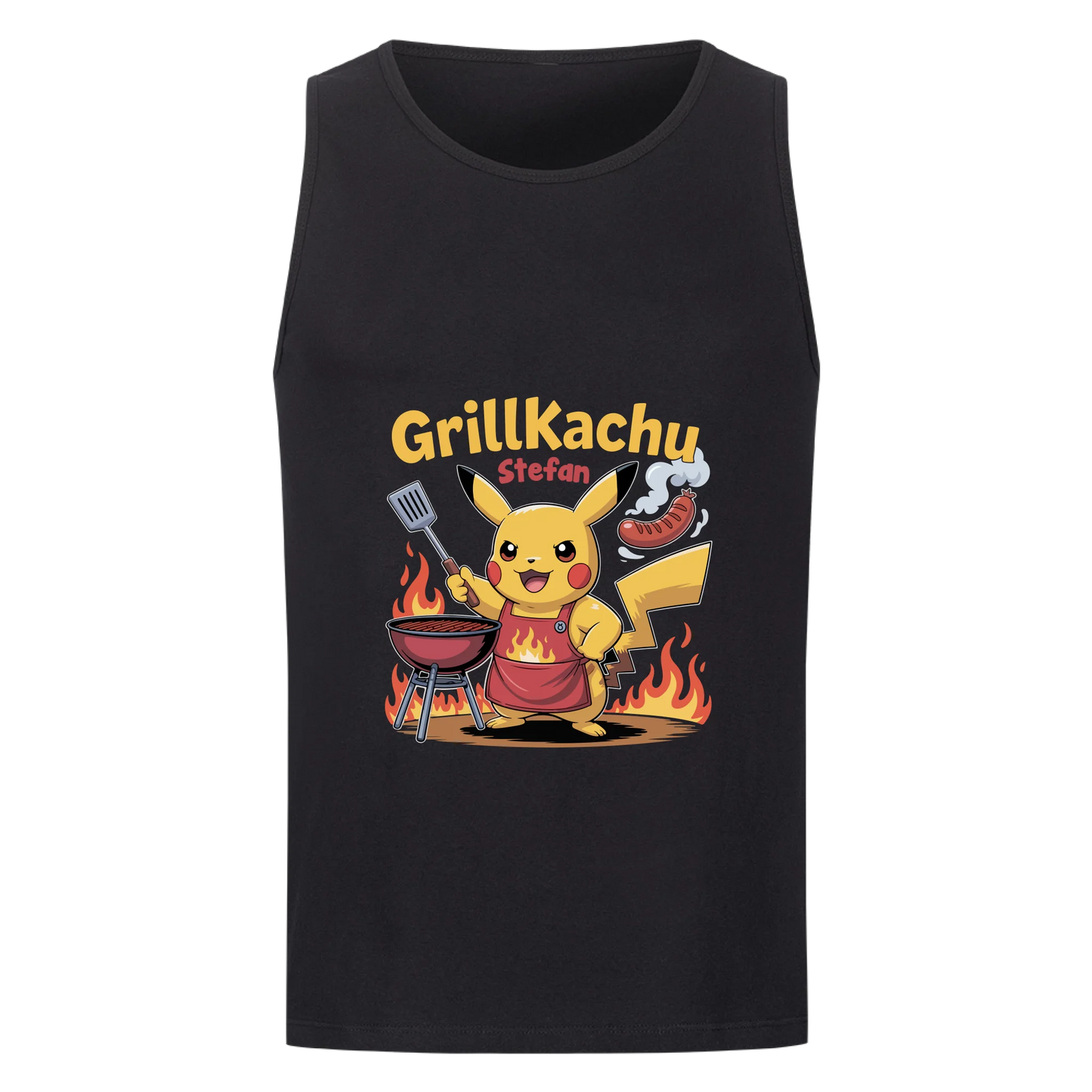 Grillkachu 2 - Personalisierbares Shirt