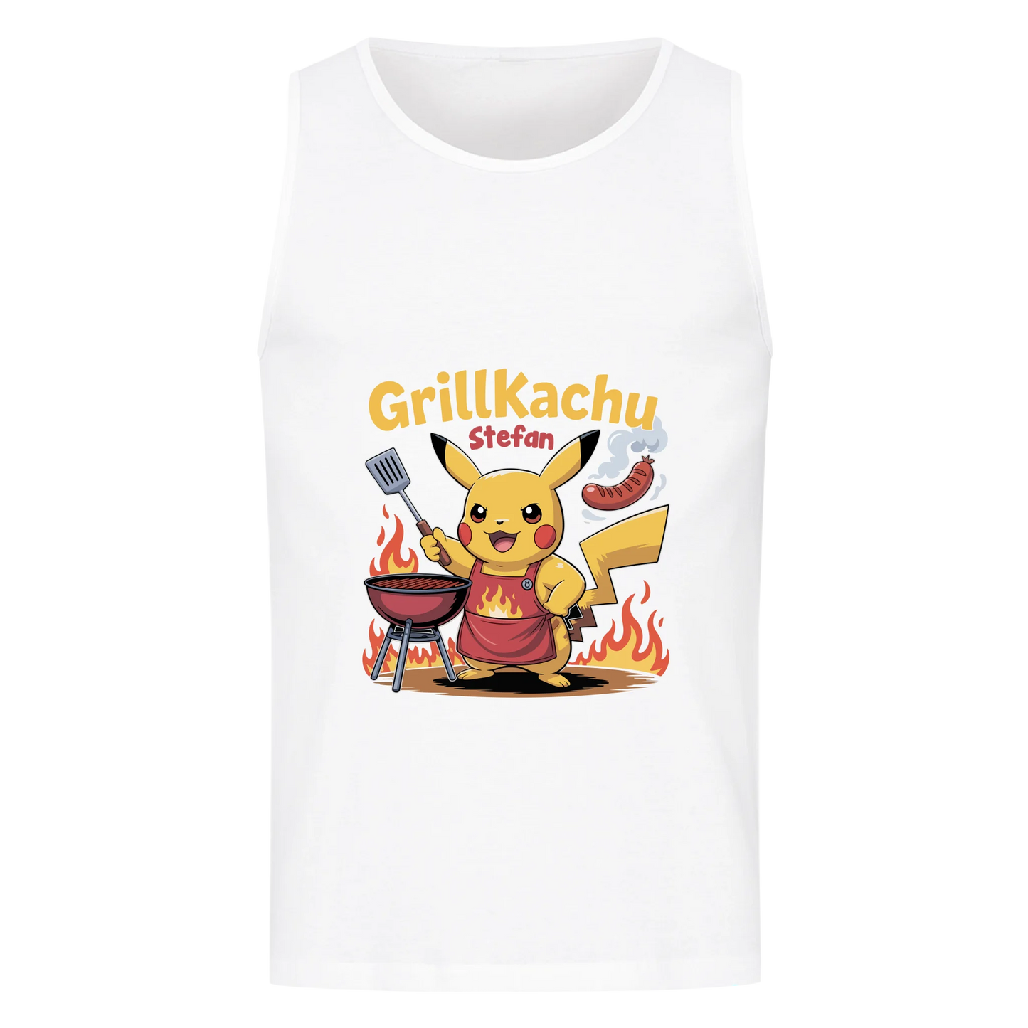 Grillkachu 2 - Personalisierbares Shirt