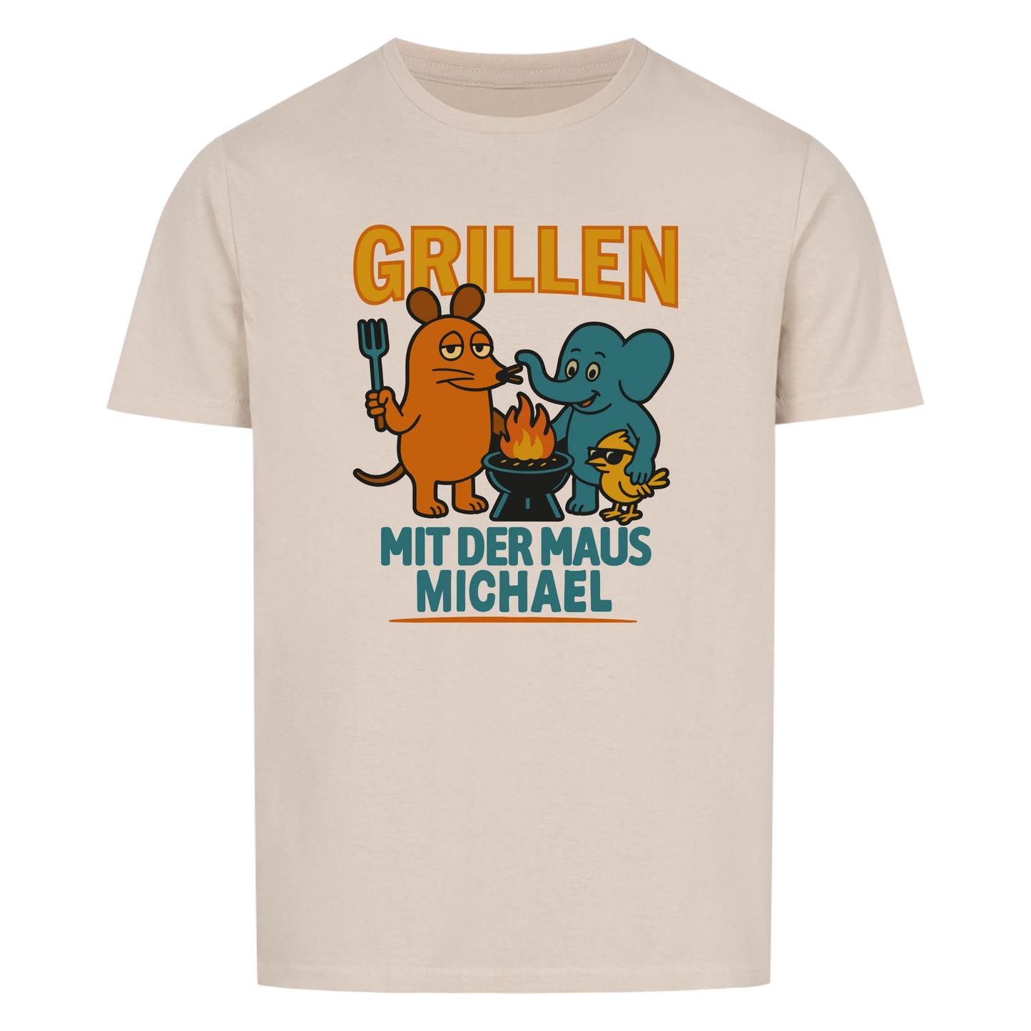 Grillen mit - Personalisierbares Shirt