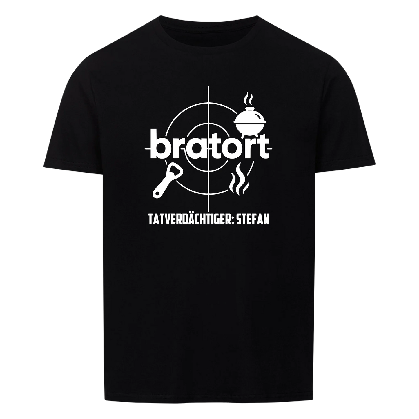 Bratort Tatverdächtiger - Personalisierbares Shirt