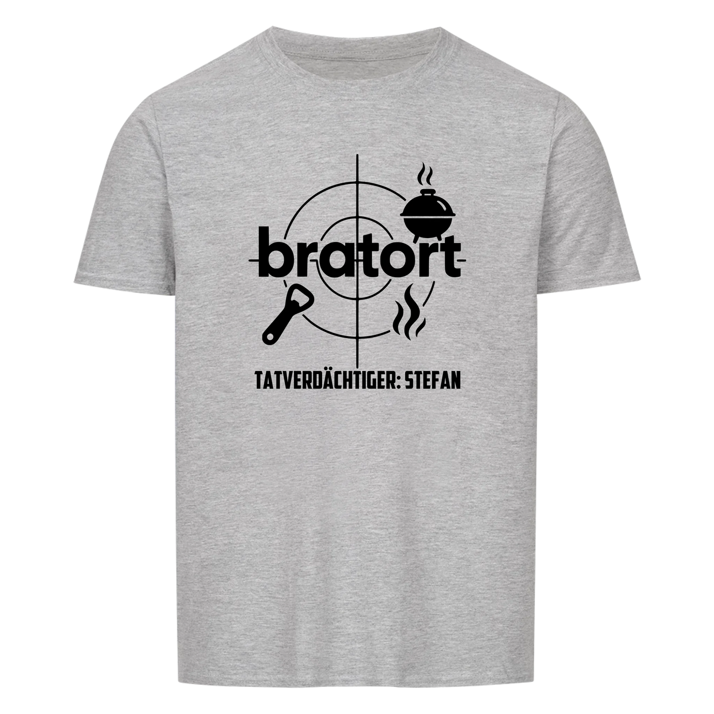 Bratort Tatverdächtiger - Personalisierbares Shirt