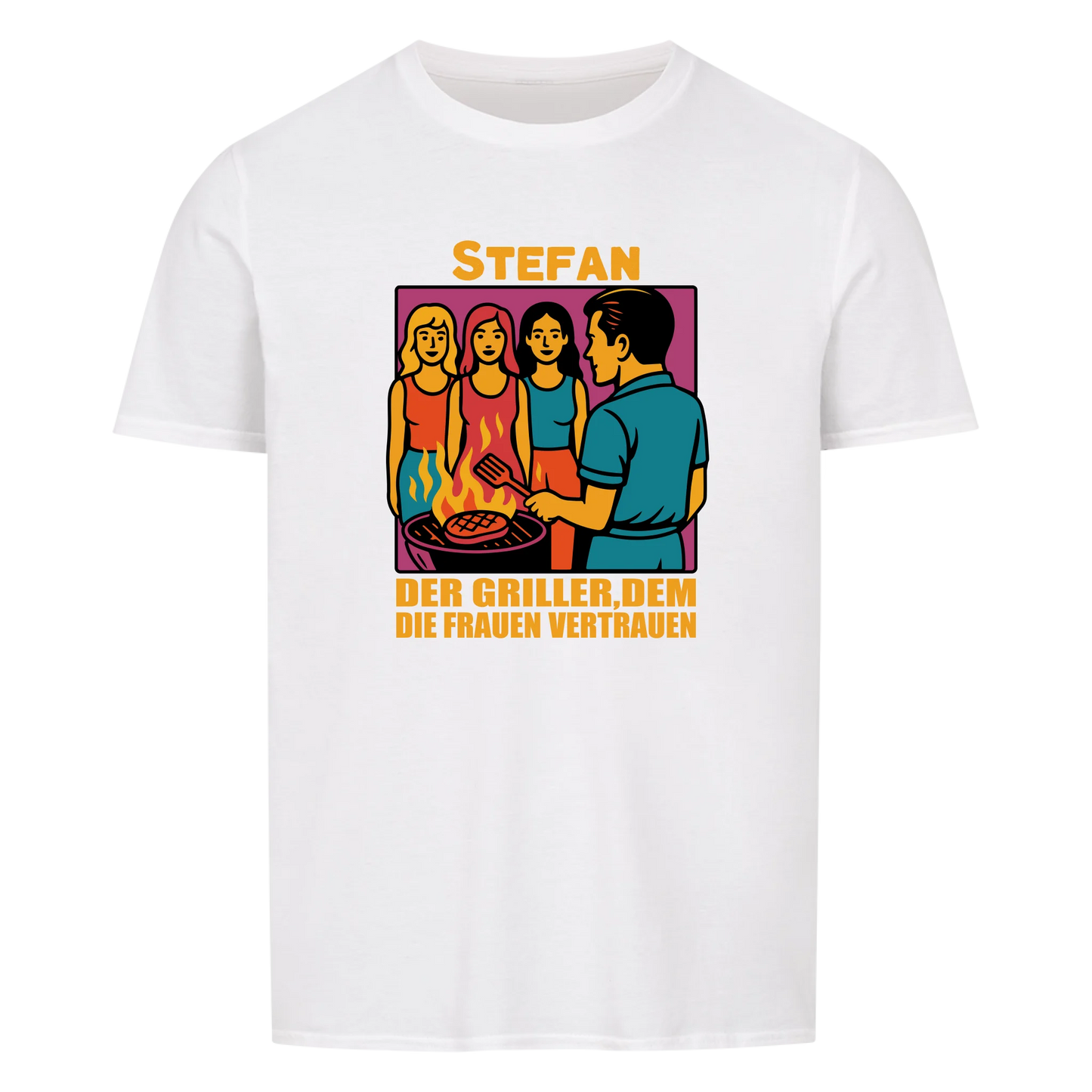 Der Griller - Personalisierbares Shirt