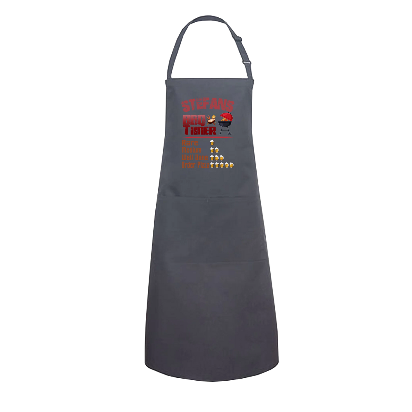 BBQ Timer personalisierbar - Herren Shirt