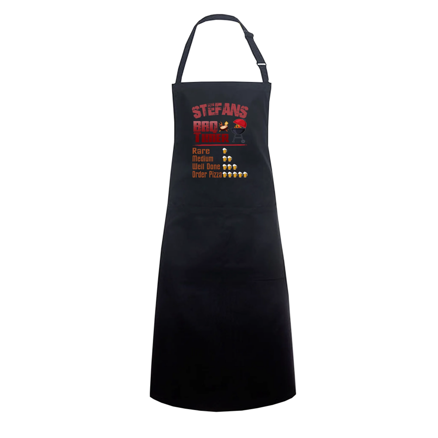 BBQ Timer personalisierbar - Herren Shirt