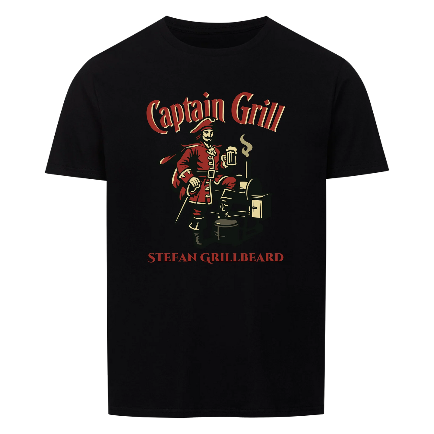 Captain Grill - Personalisierbares Shirt