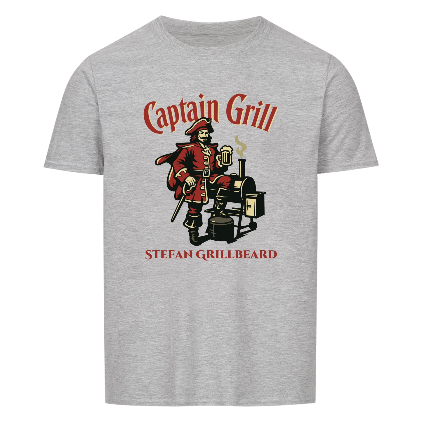 Captain Grill personalisierbar - Herren Shirt