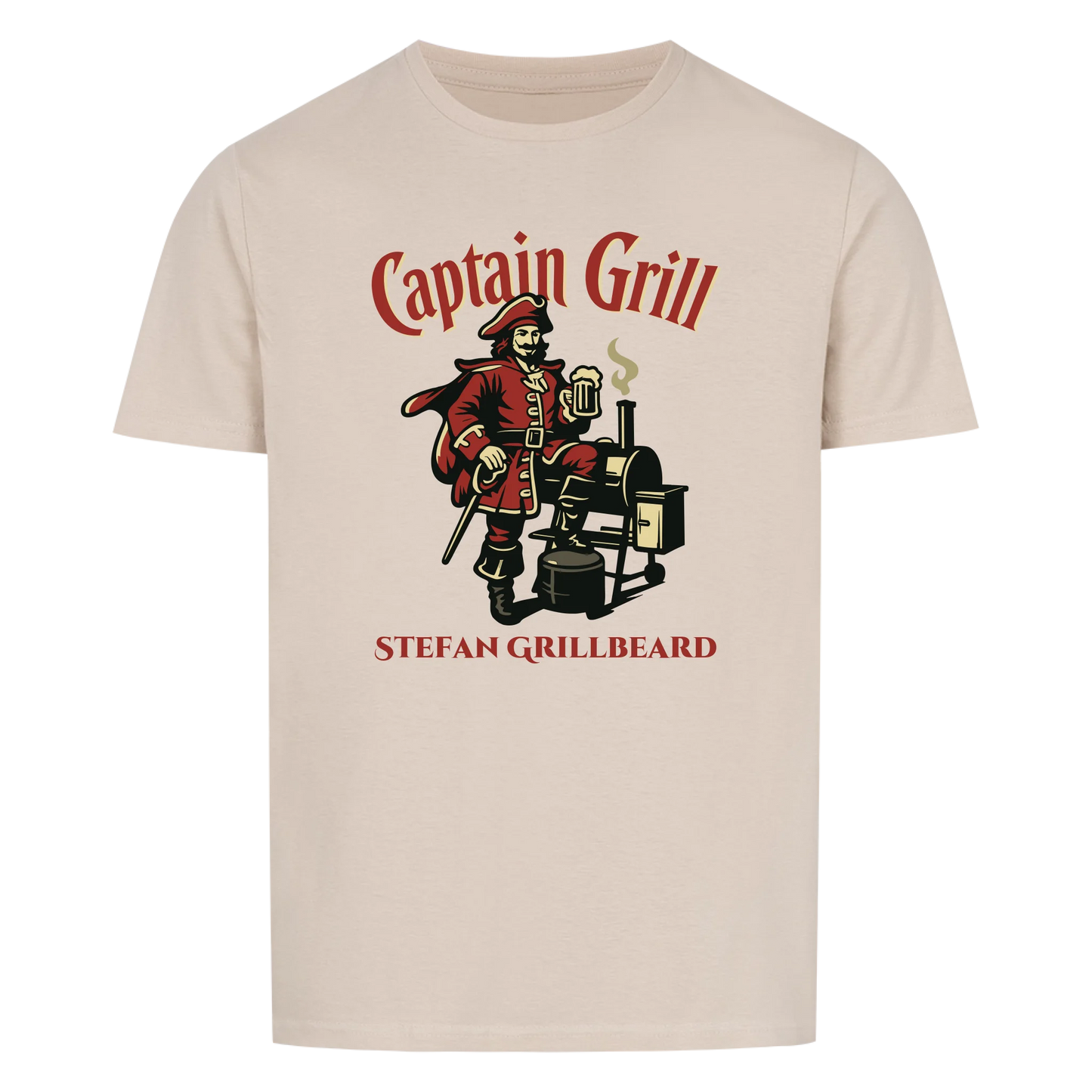 Captain Grill - Personalisierbares Shirt