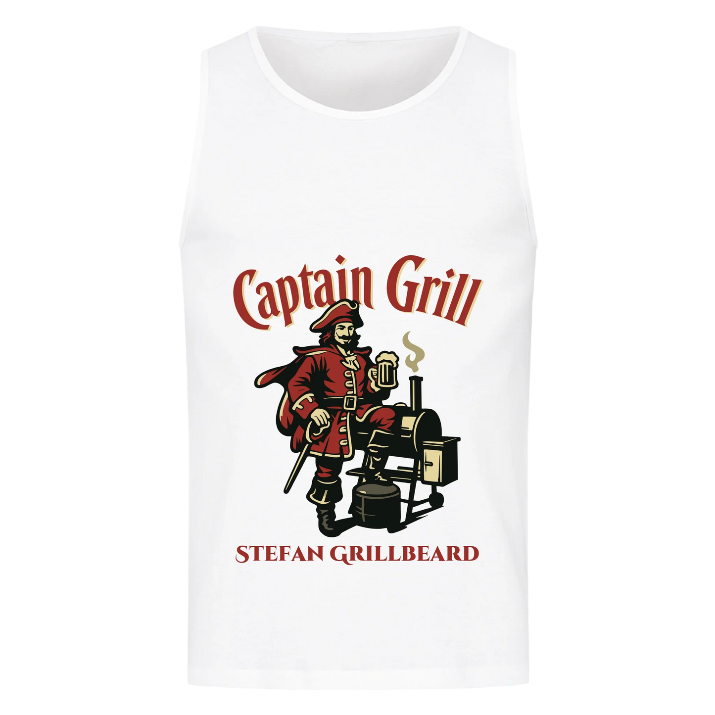 Captain Grill - Personalisierbares Shirt