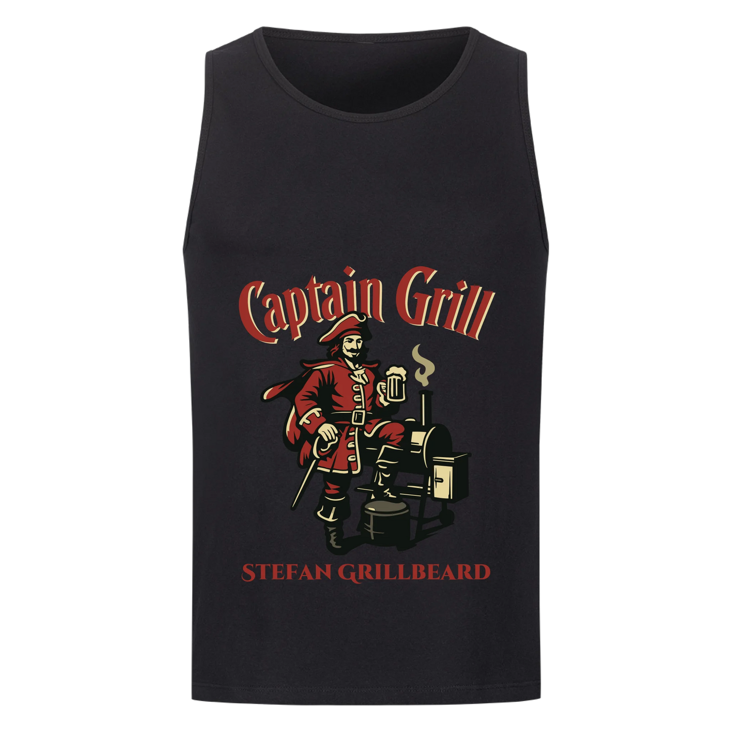Captain Grill - Personalisierbares Shirt
