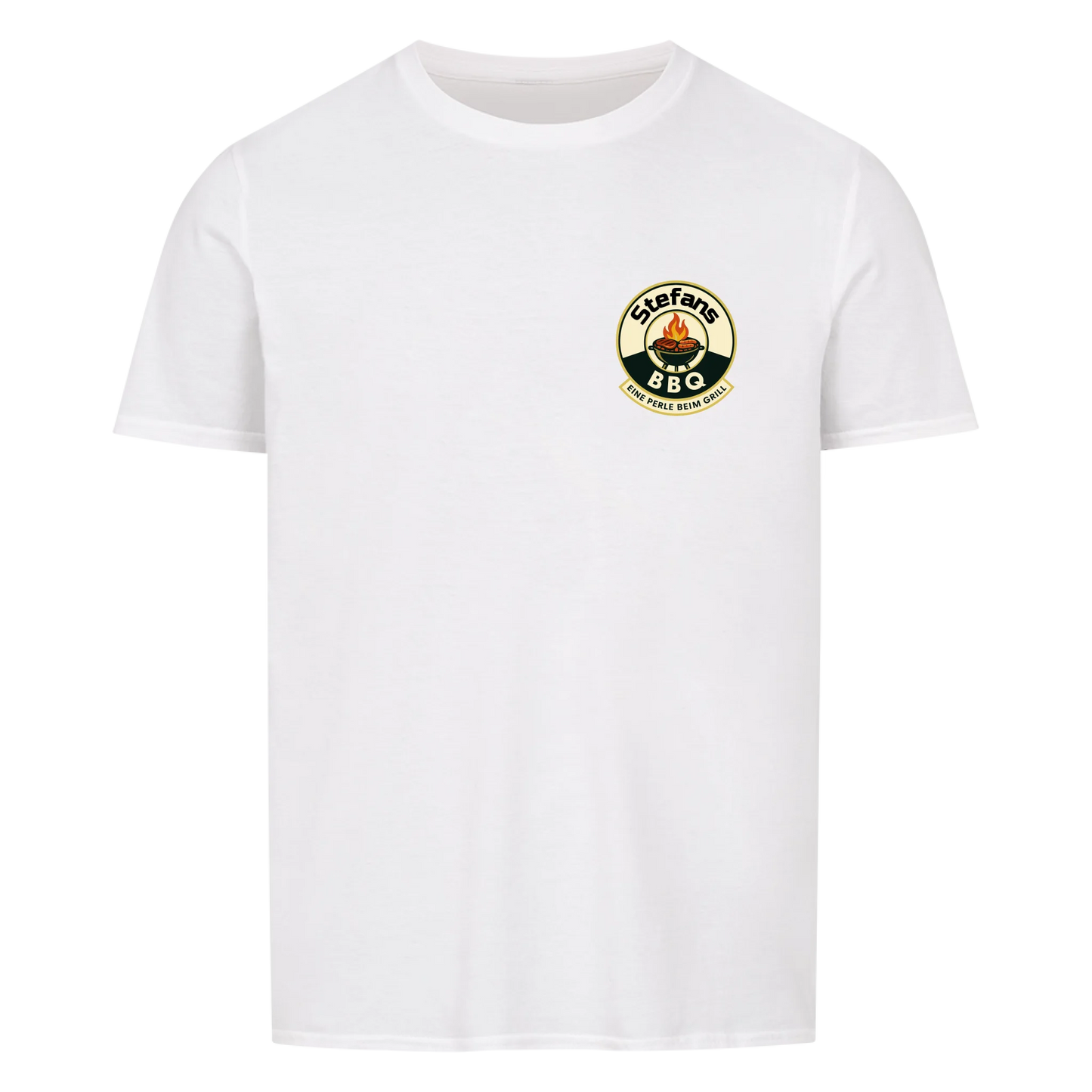 Eine Perle beim Grill - Personalisierbares Shirt