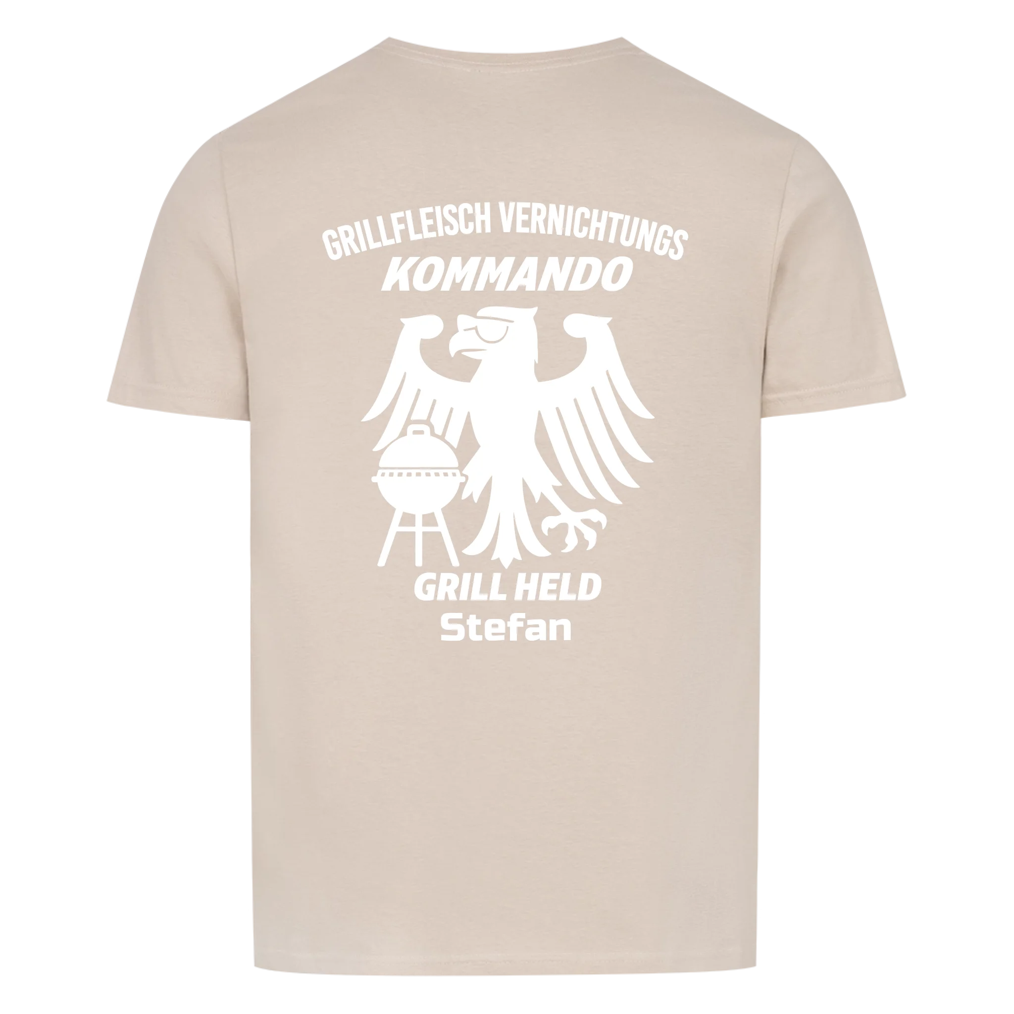 Grillkommando Backprint - Personalisierbares Shirt