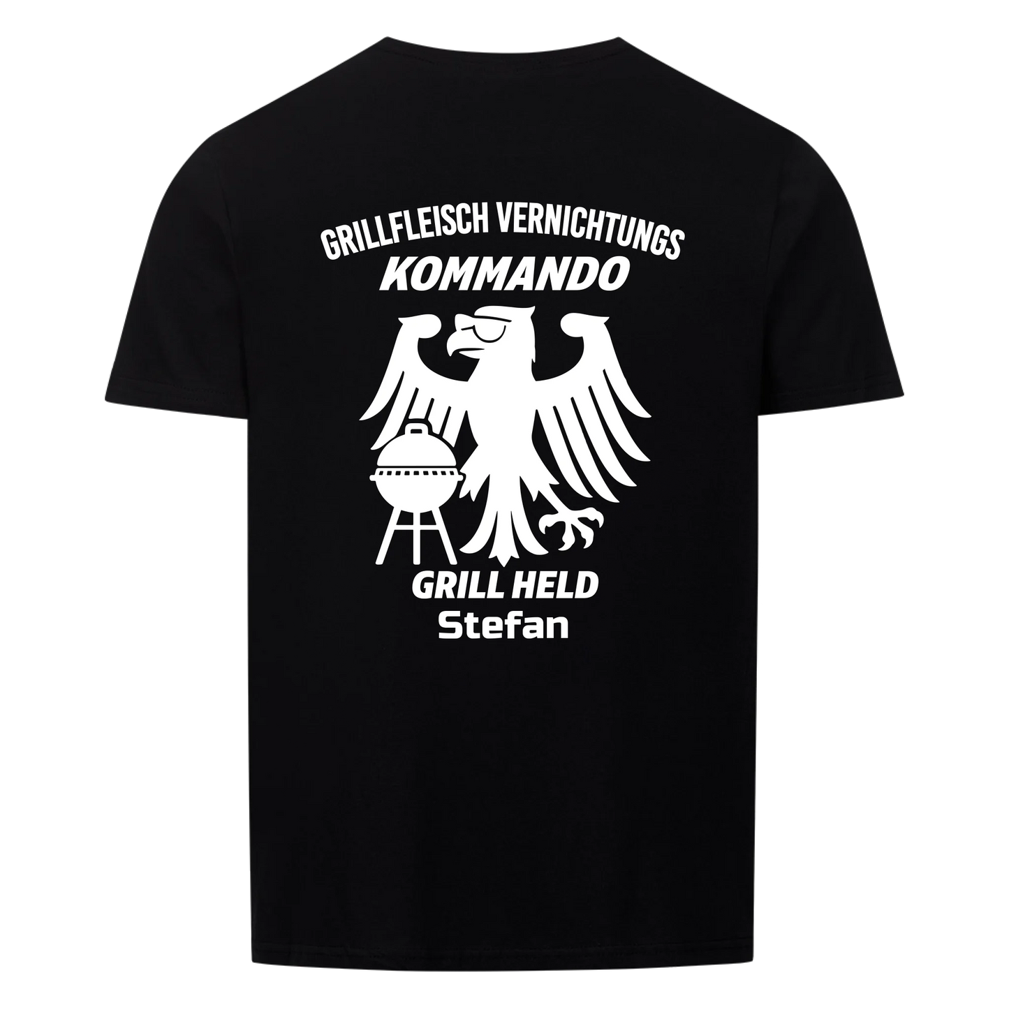 Grillkommando Backprint - Personalisierbares Shirt