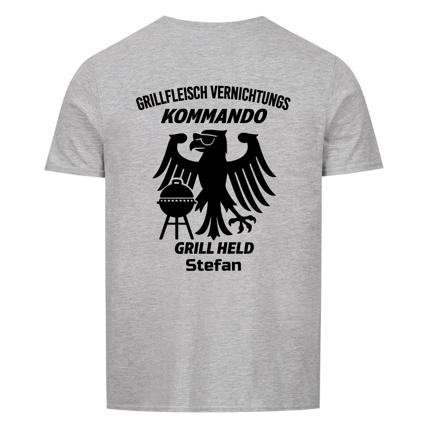Grillkommando Backprint - Personalisierbares Shirt