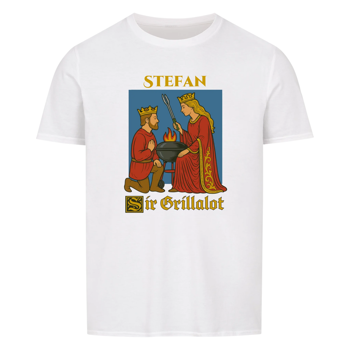 Sir Grillalot - Personalisierbares Shirt
