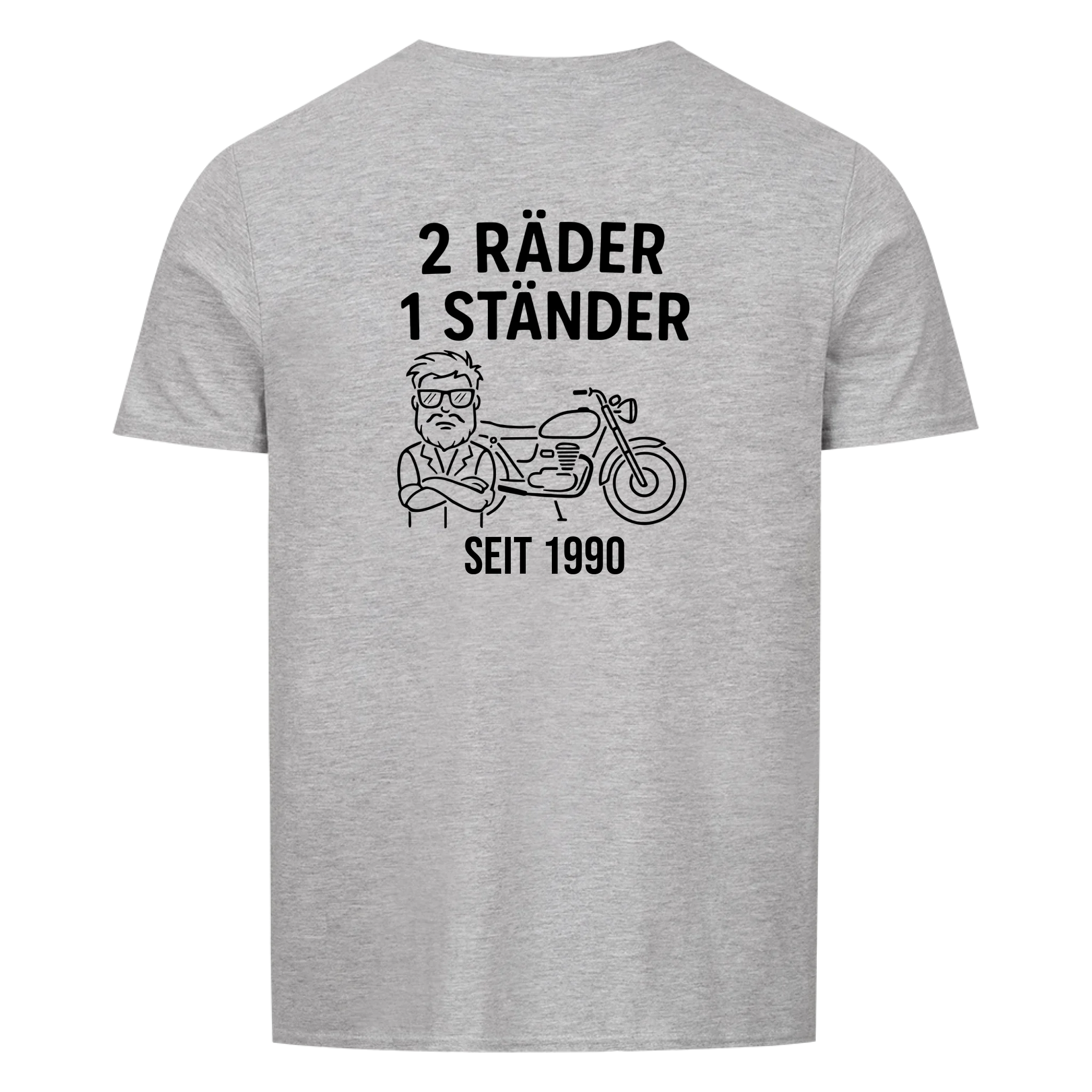 2Räder,1Ständer - Personalisierbares Shirt