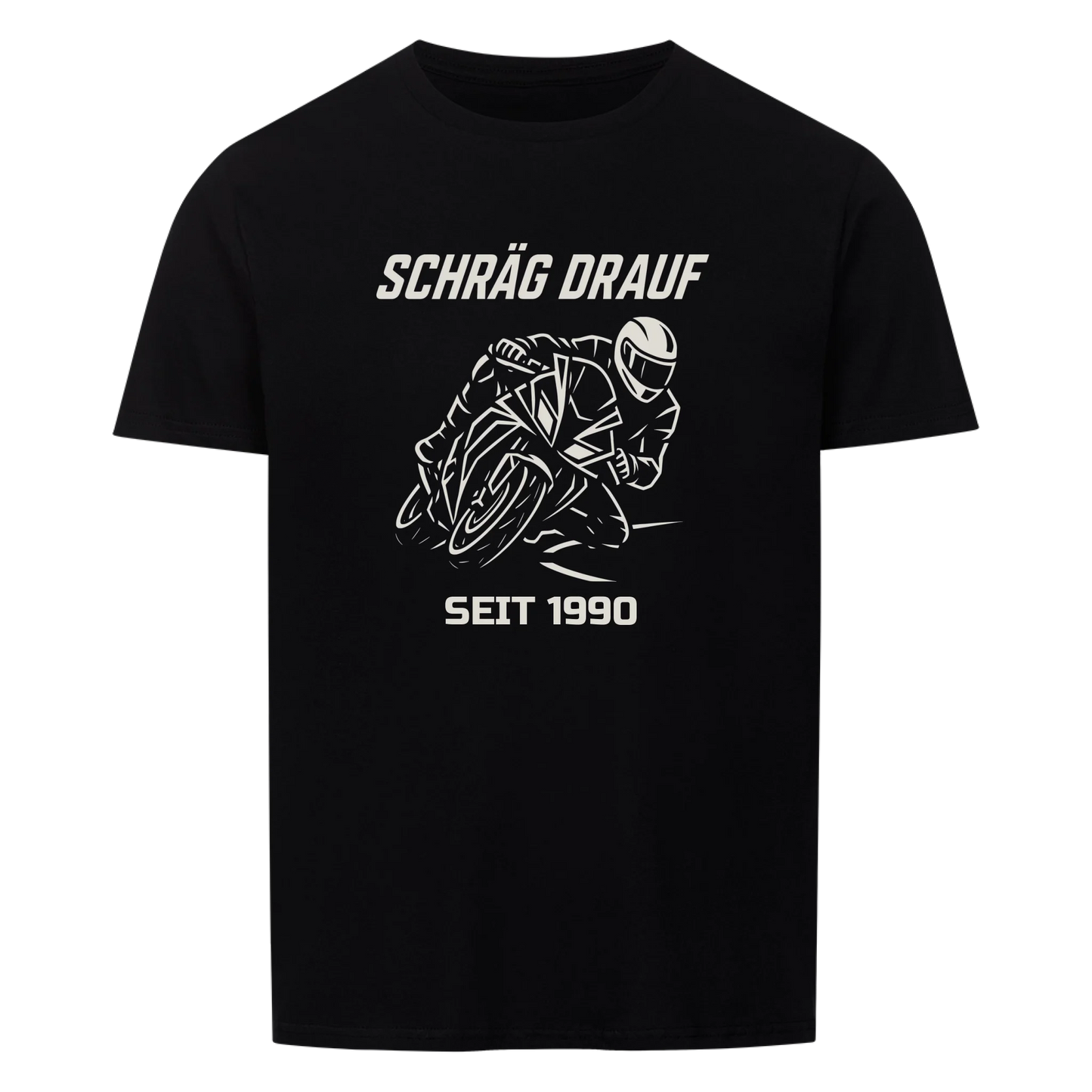 Schräg drauf - Personalisierbares Shirt