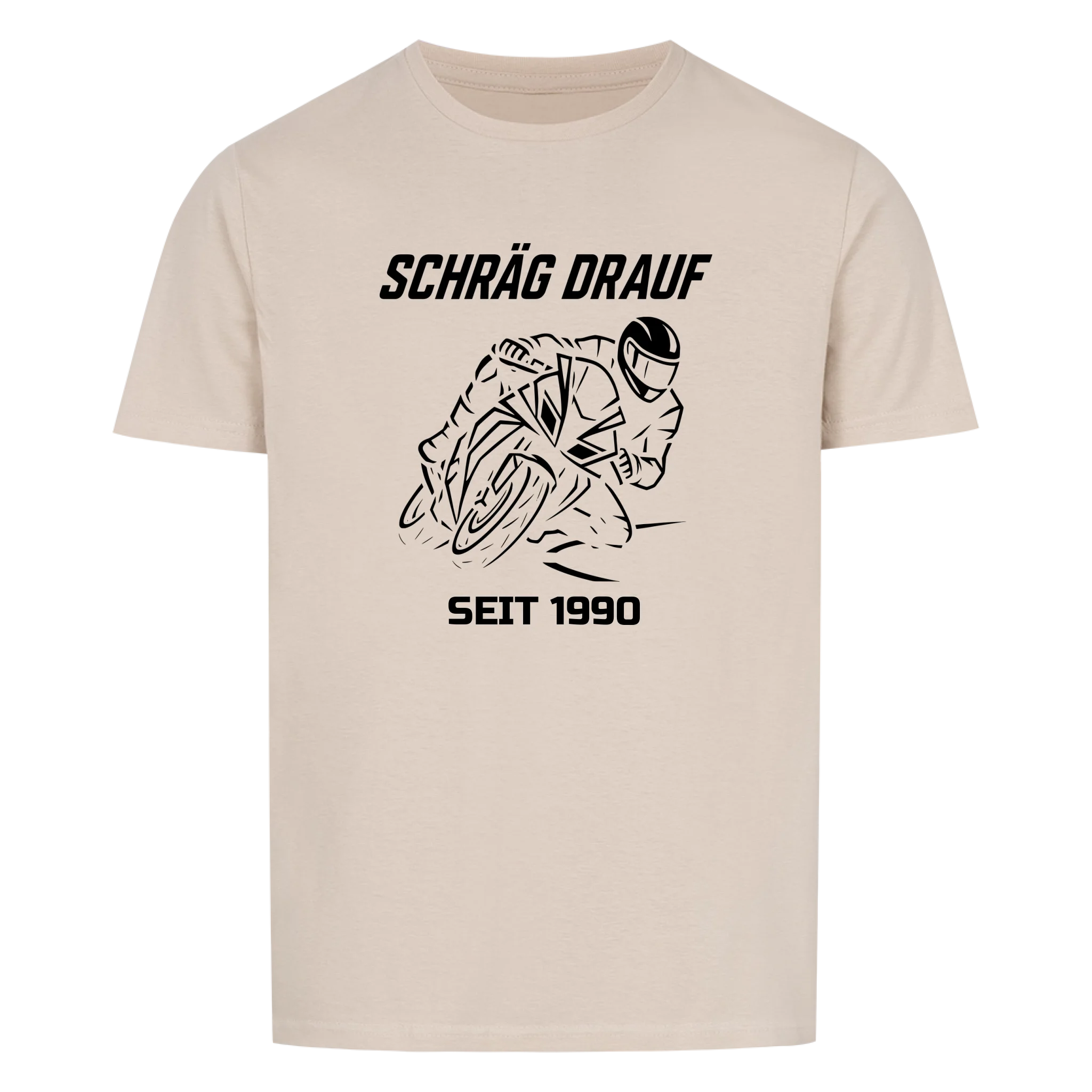 Schräg drauf - Personalisierbares Shirt