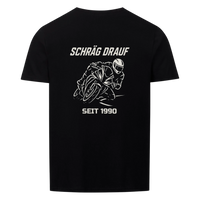 Schräg drauf - Personalisierbares Shirt