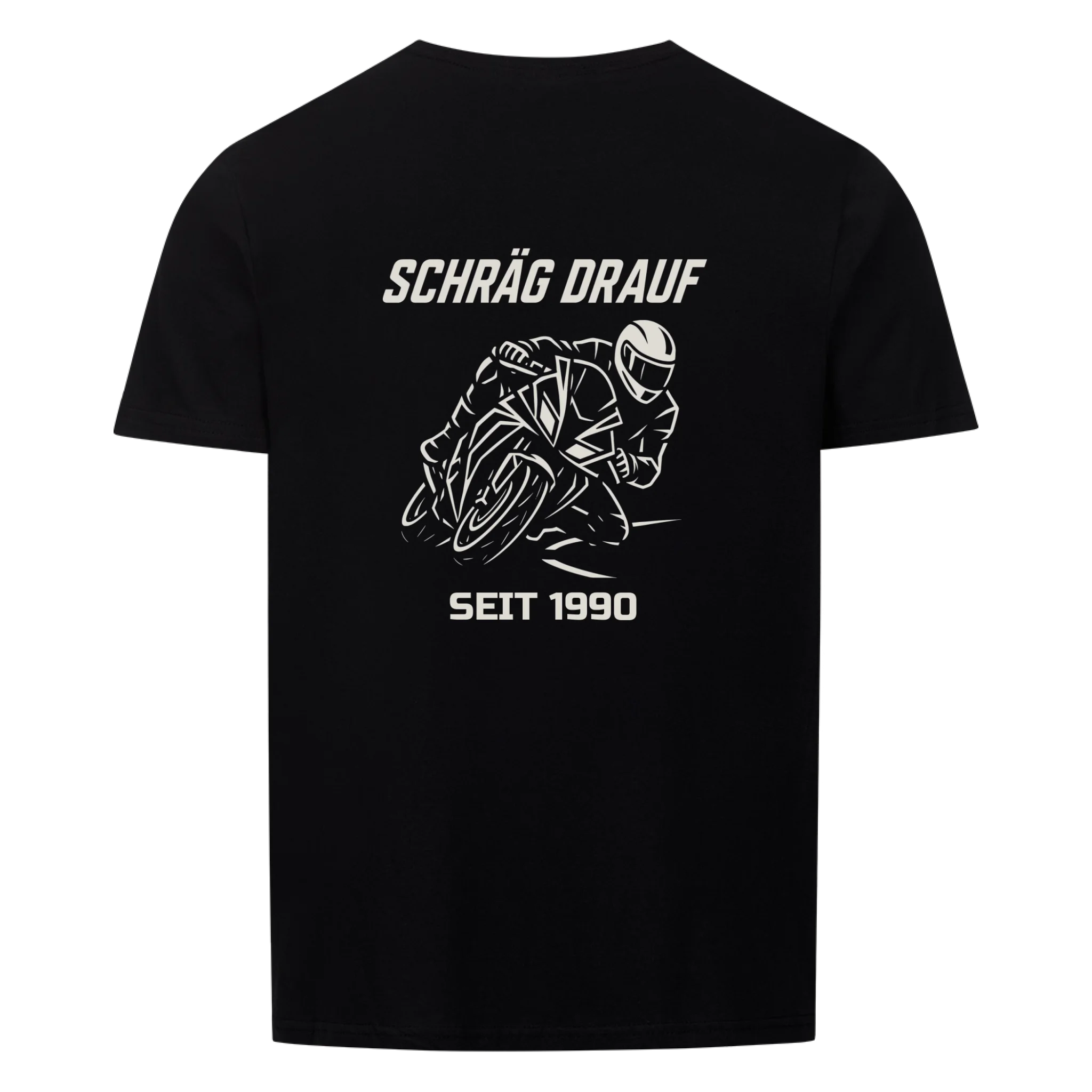 Schräg drauf - Personalisierbares Shirt