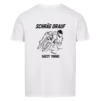 Schräg drauf - Personalisierbares Shirt