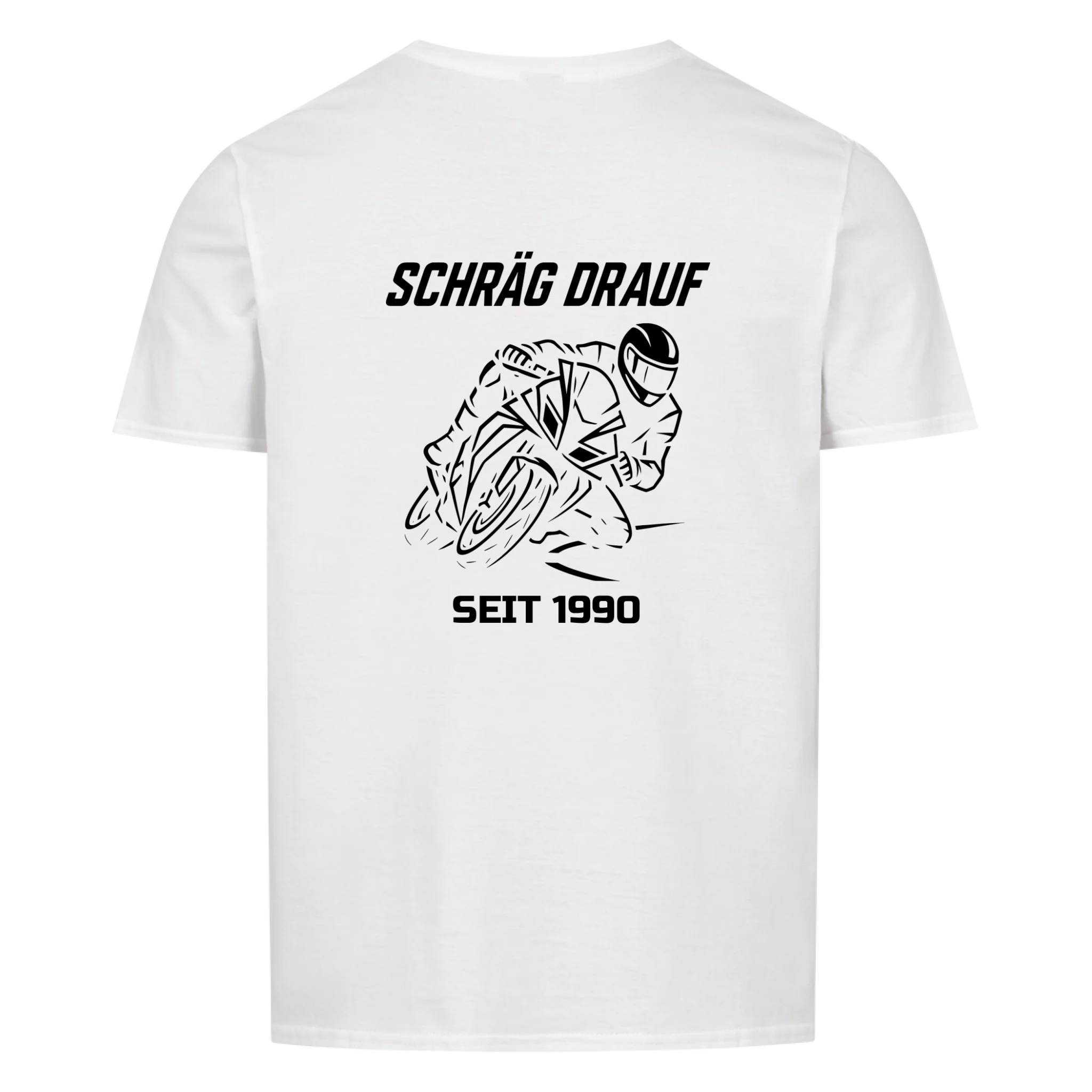 Schräg drauf - Personalisierbares Shirt