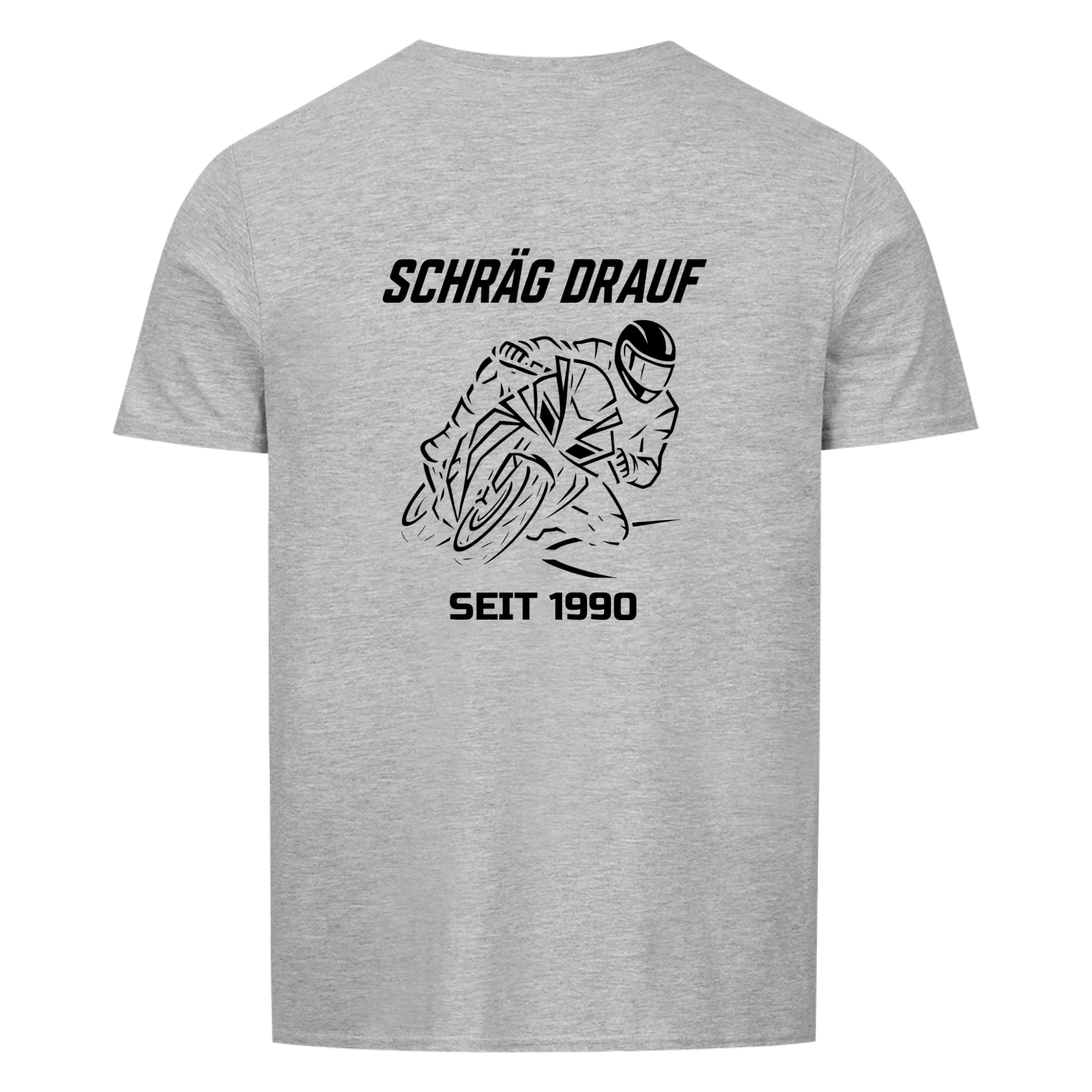 Schräg drauf - Personalisierbares Shirt
