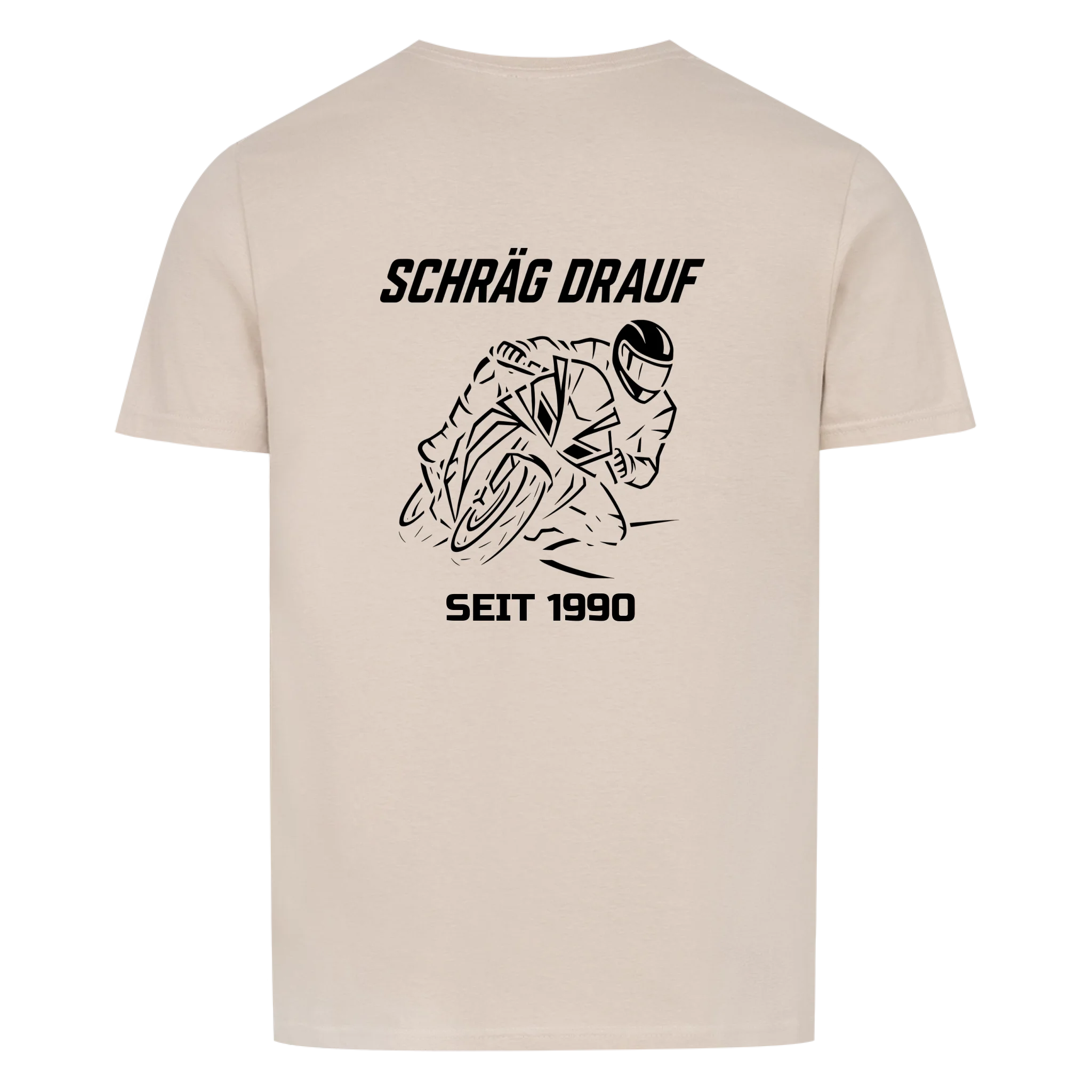 Schräg drauf - Personalisierbares Shirt