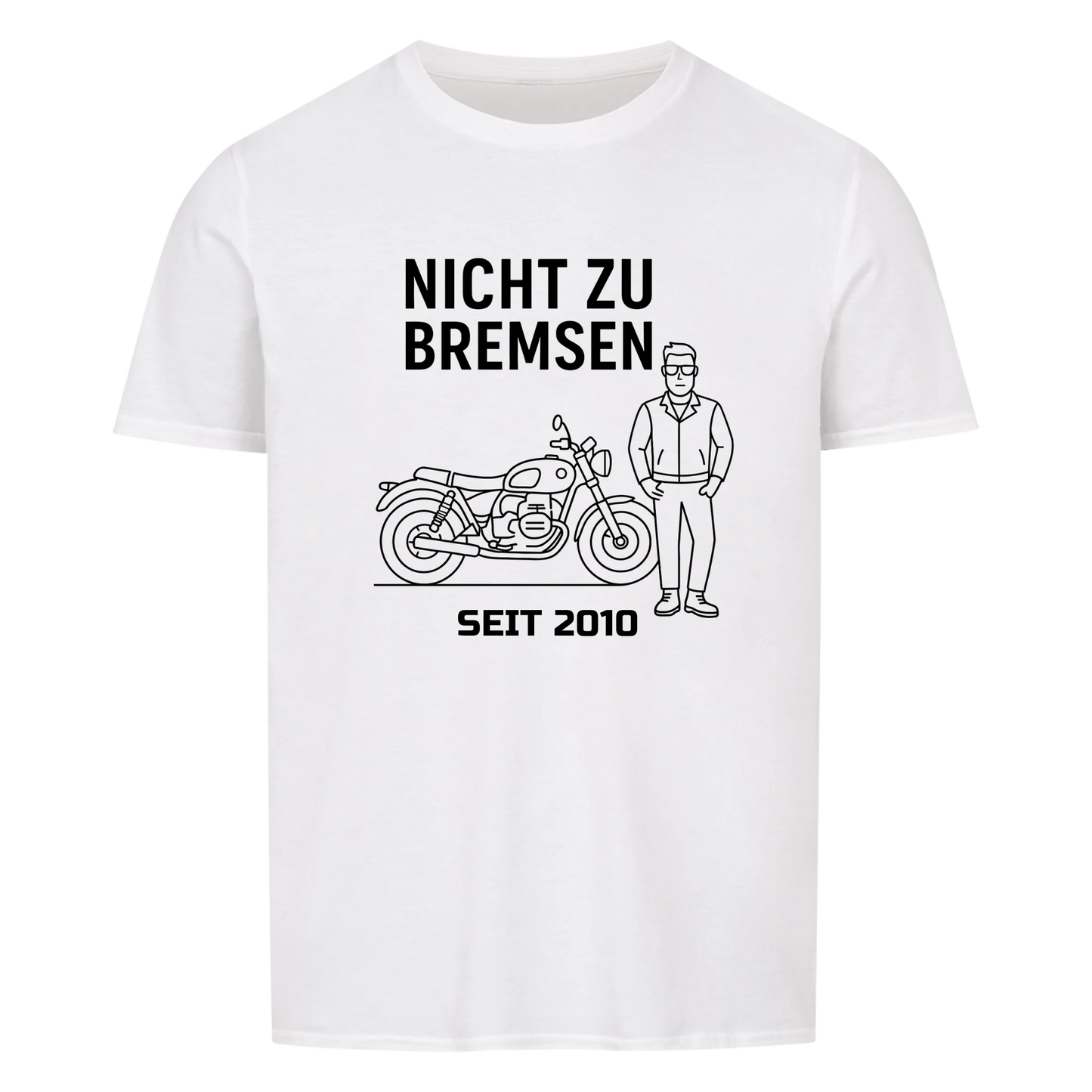 Nicht zu bremsen - Personalisierbares Shirt