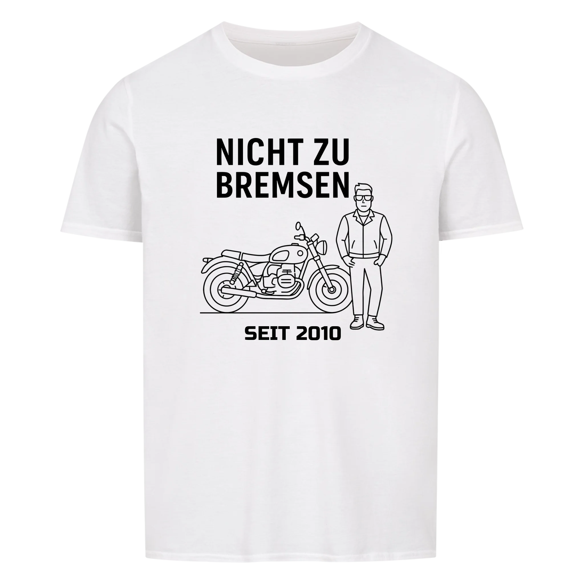 Nicht zu bremsen - Personalisierbares Shirt