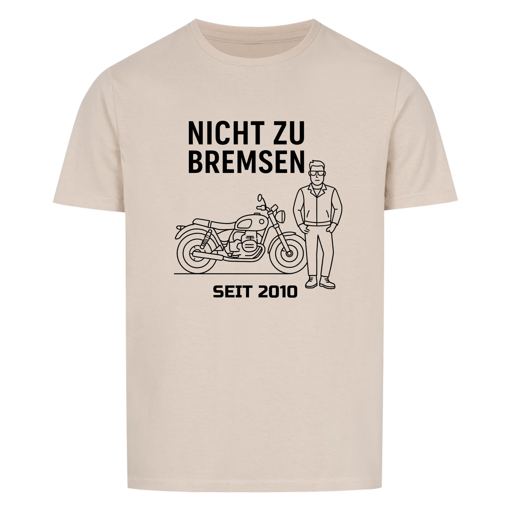 Nicht zu bremsen - Personalisierbares Shirt