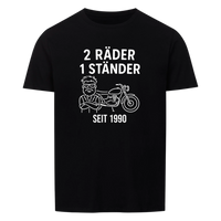 2Räder,1Ständer - Personalisierbares Shirt