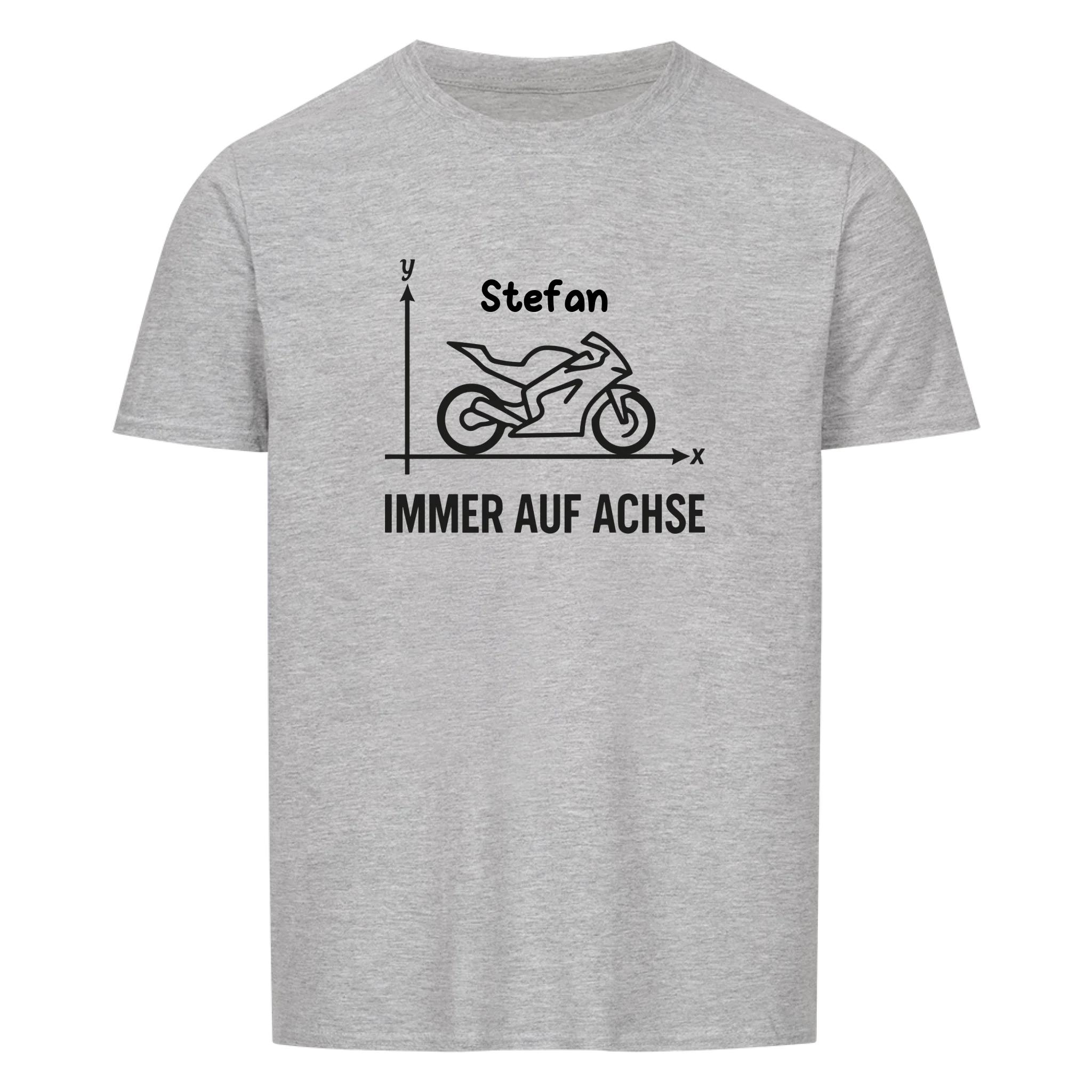 Immer auf Achse - Personalisierbares Shirt