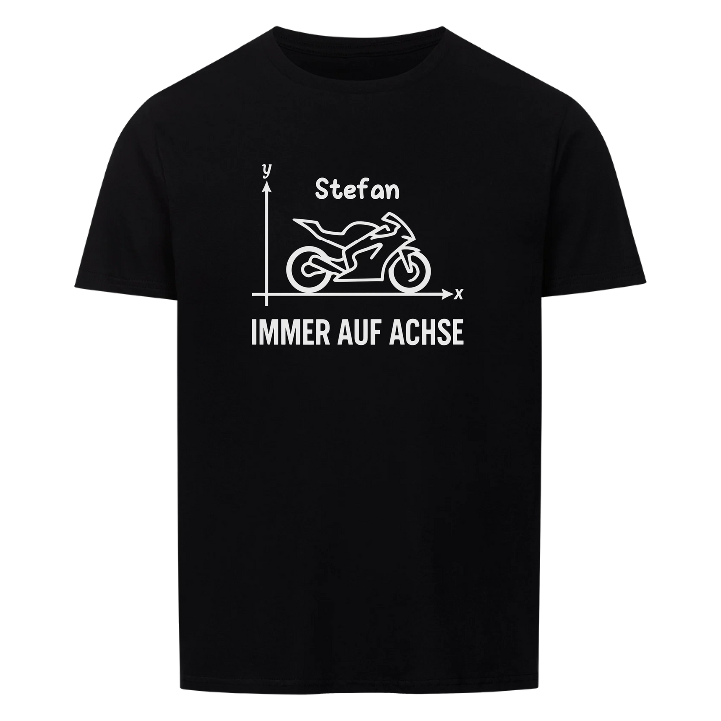 Immer auf Achse - Personalisierbares Shirt