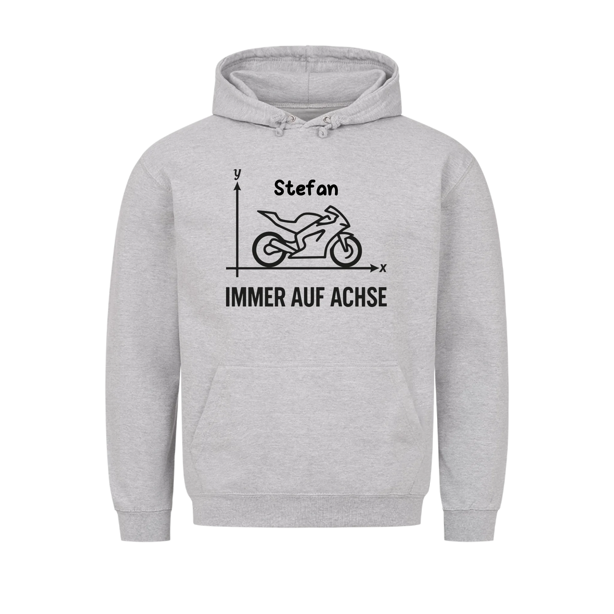 Immer auf Achse - Personalisierbares Shirt