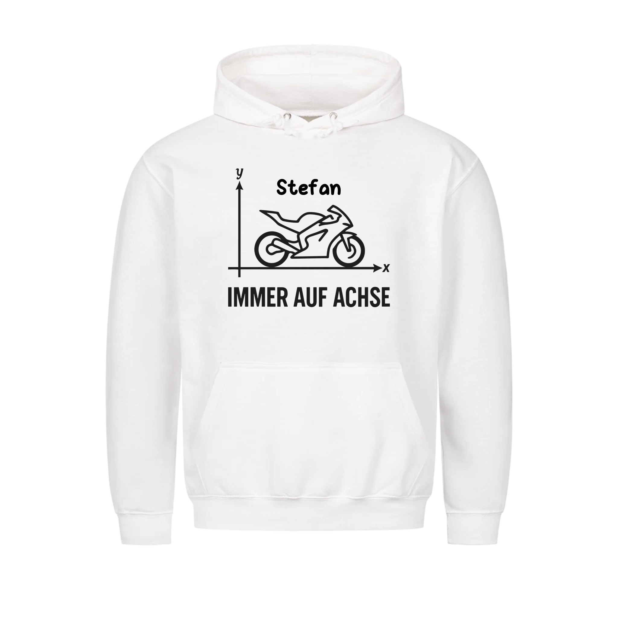 Immer auf Achse - Personalisierbares Shirt