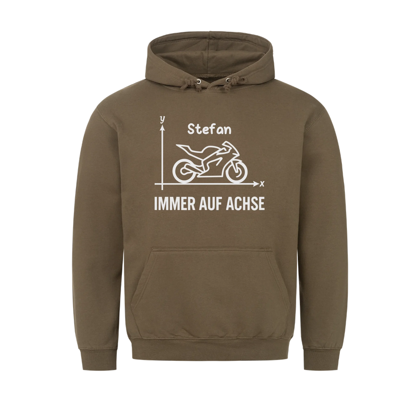 Immer auf Achse - Personalisierbares Shirt