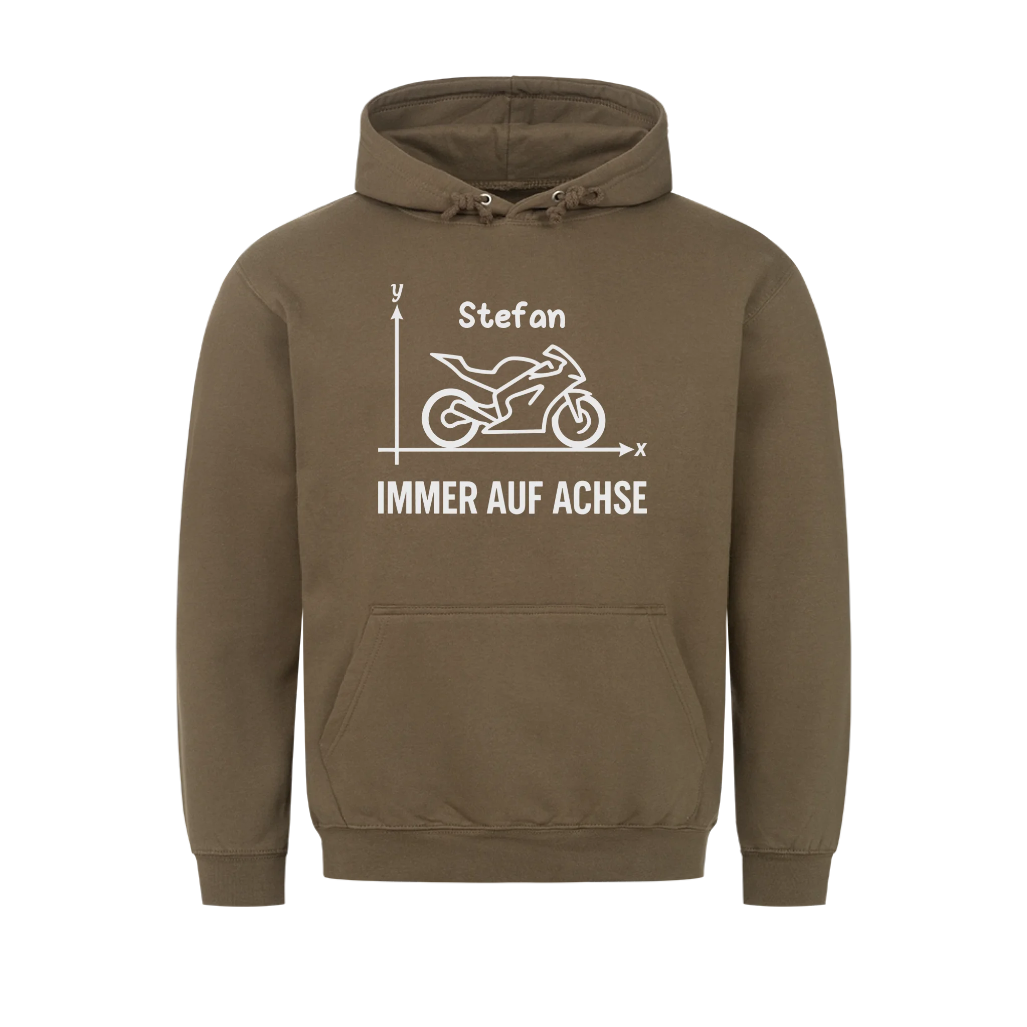 Immer auf Achse - Personalisierbares Shirt