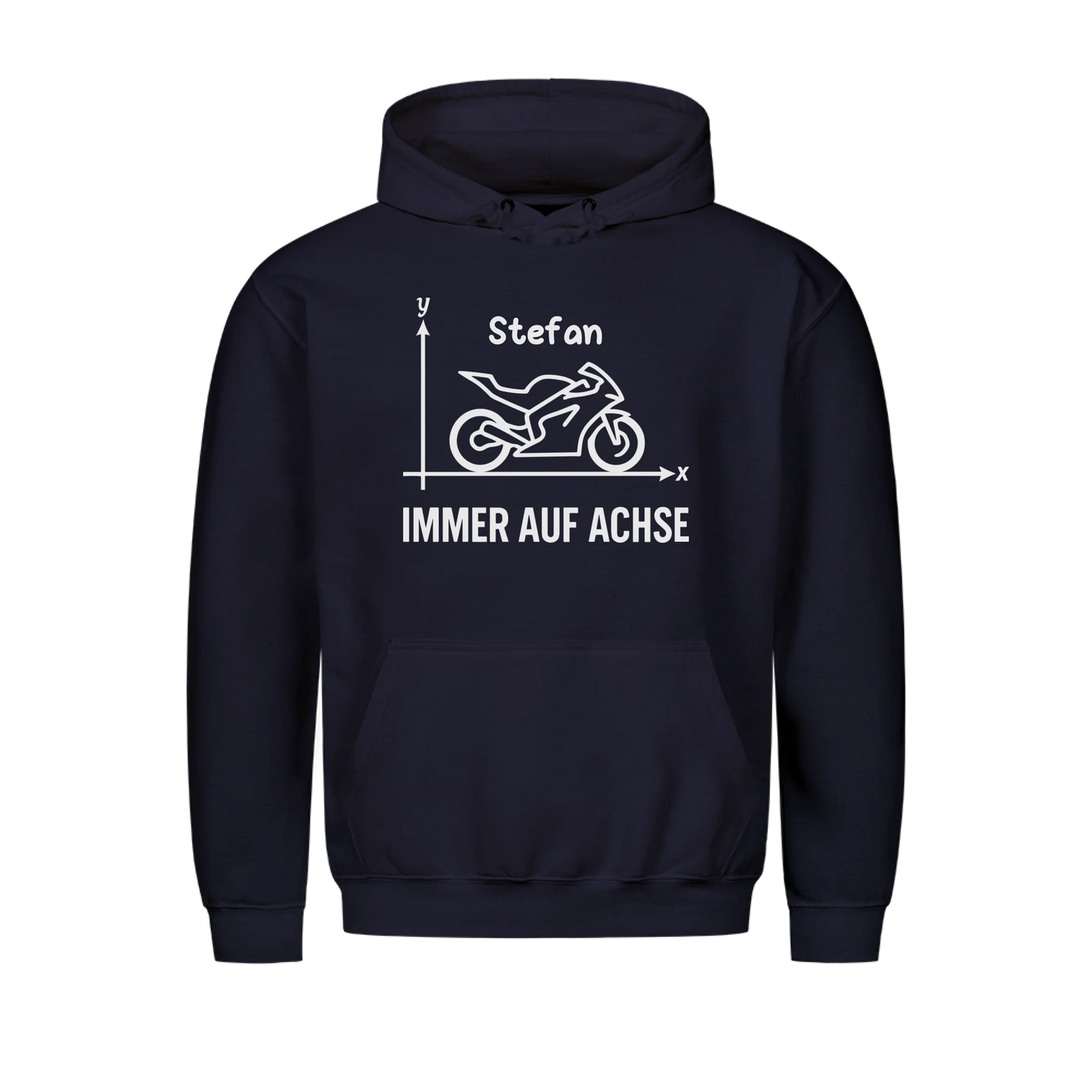 Immer auf Achse - Personalisierbares Shirt