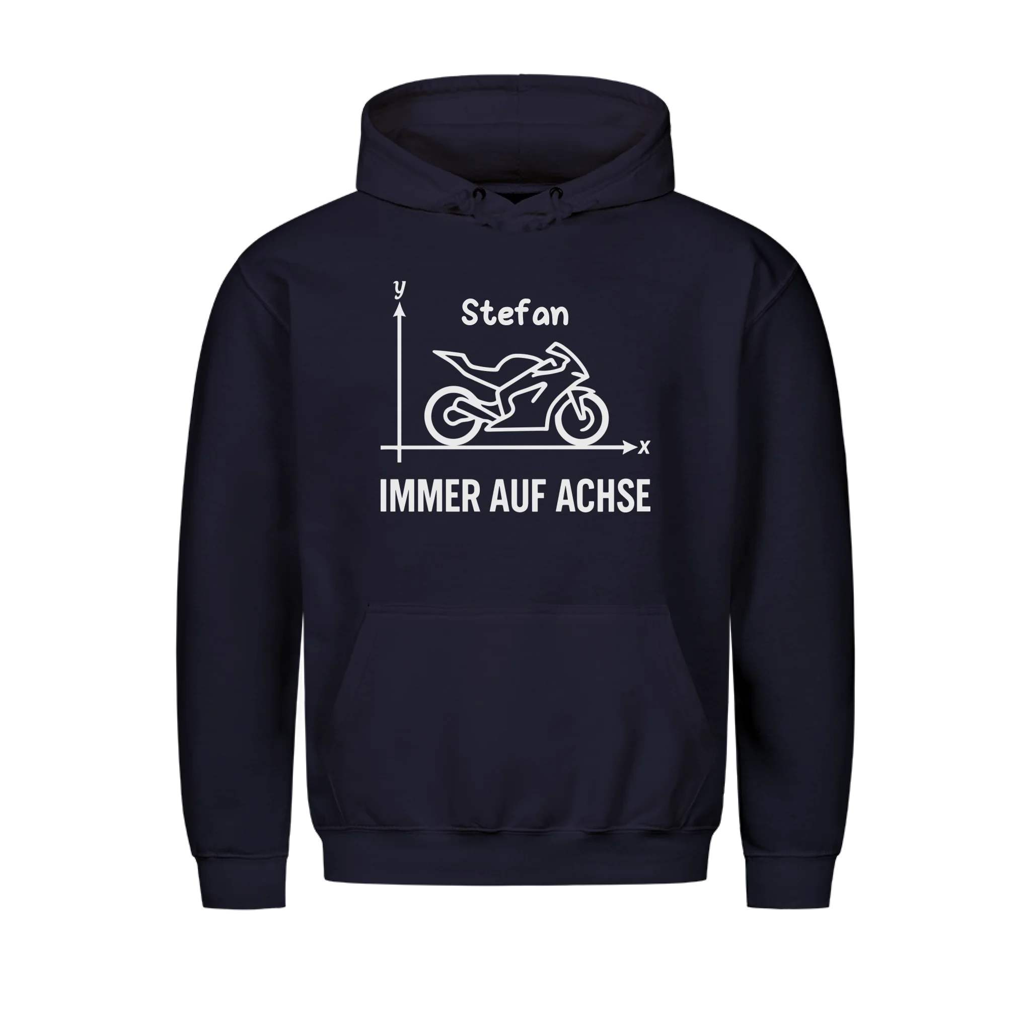 Immer auf Achse - Personalisierbares Shirt