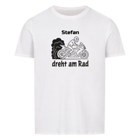 Dreht am Rad - Personalisierbares Shirt