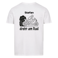 Dreht am Rad - Personalisierbares Shirt