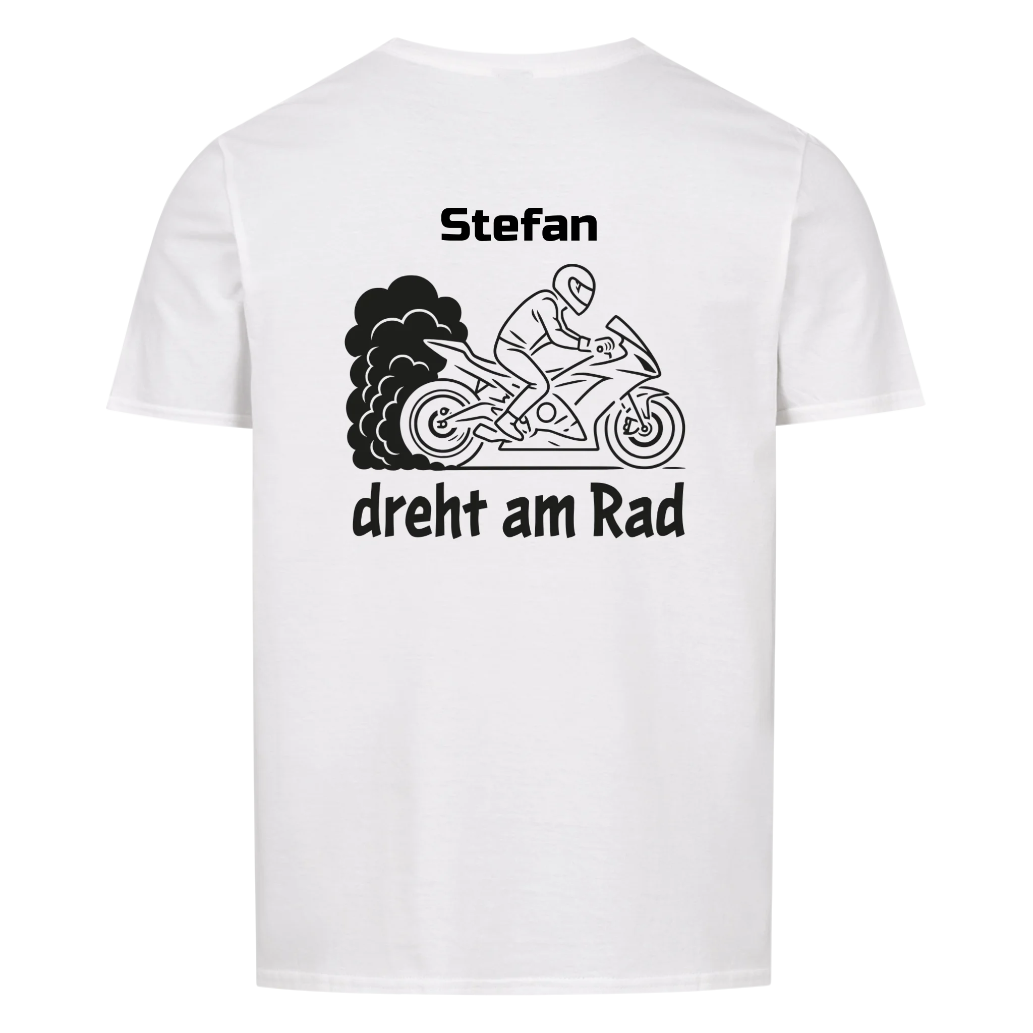 Dreht am Rad - Personalisierbares Shirt