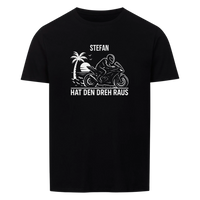 Hat den Dreh raus - Personalisierbares Shirt