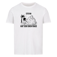 Hat den Dreh raus - Personalisierbares Shirt