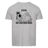 Hat den Dreh raus - Personalisierbares Shirt