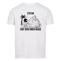 Hat den Dreh raus - Personalisierbares Shirt