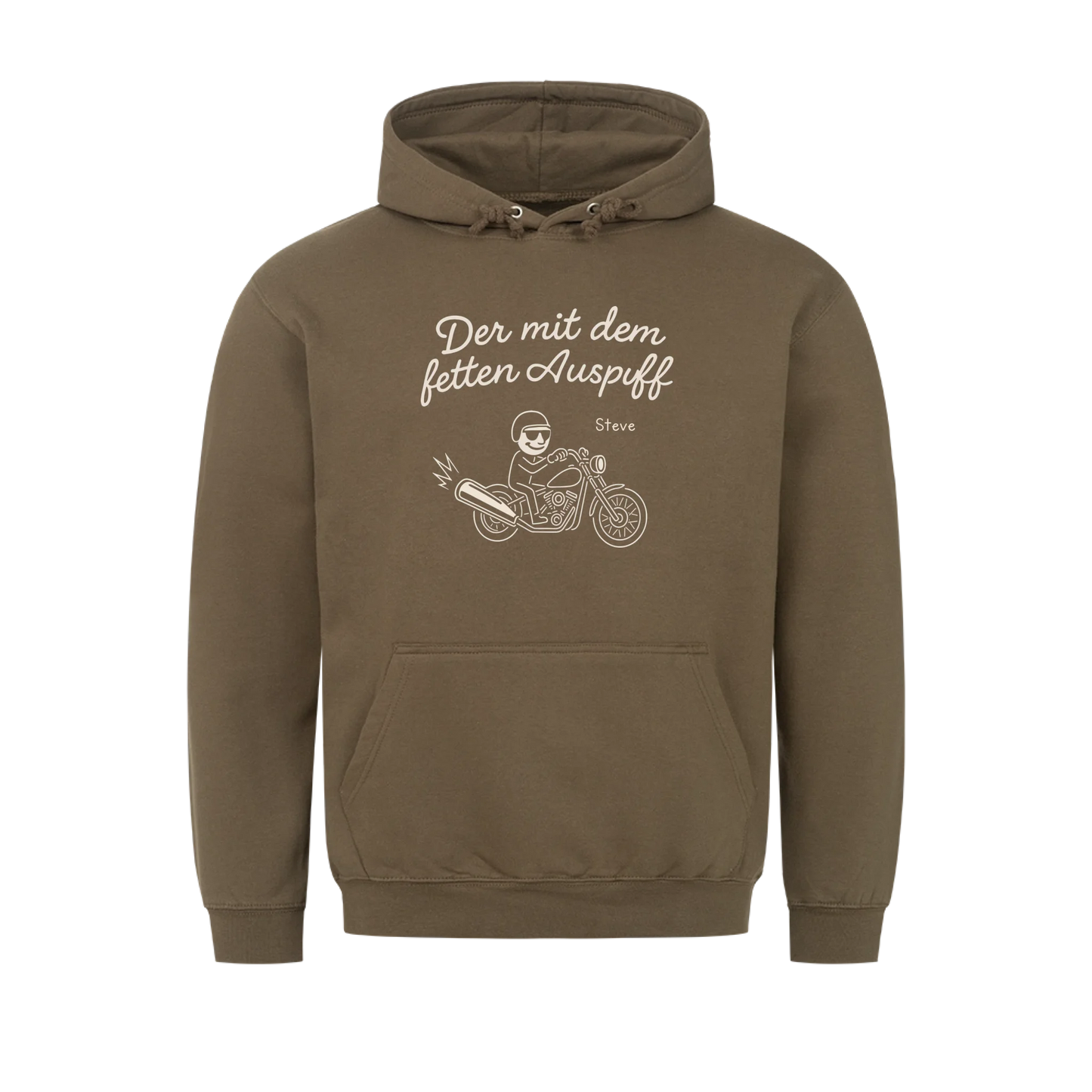 Der mit dem fetten Auspuff - Personalisierbares T-Shirt