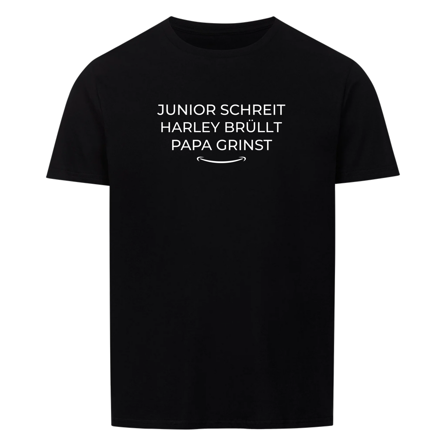 Papa grinst - Personalisierbares T-Shirt