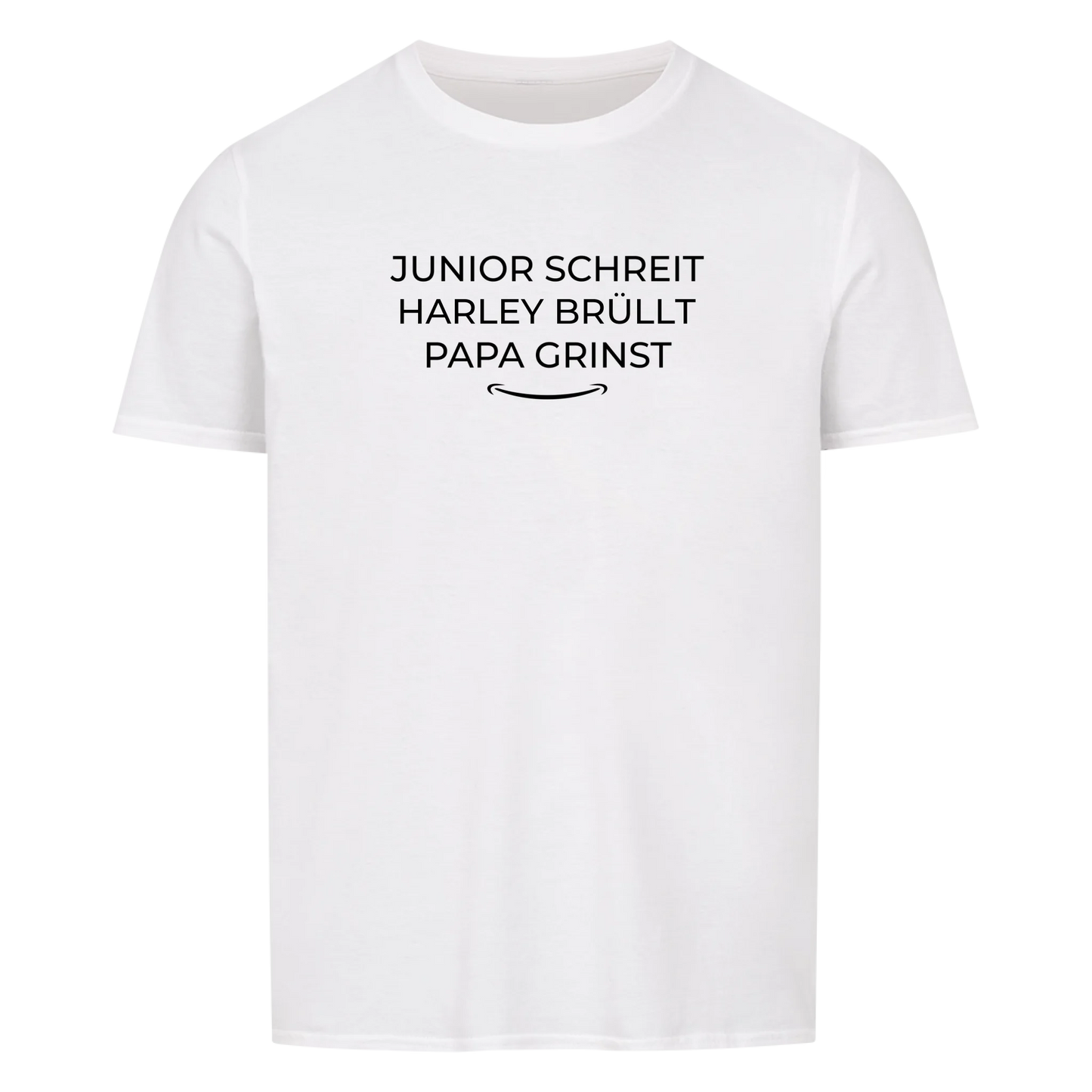 Papa grinst - Personalisierbares T-Shirt